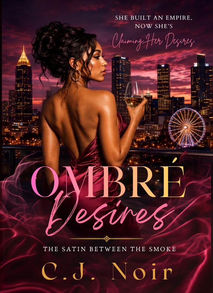 Official front cover of Ombré Desires by C.J. Noir